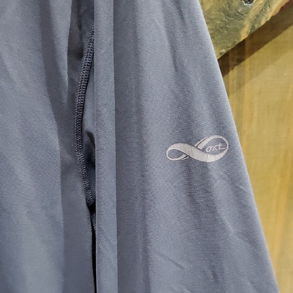 MENS REI GRAY LONG SLEEVE SHIET STRETCH ACTIVEWEAR LARGE OUTDOOR PERFORMANCE - Picture 2 of 7